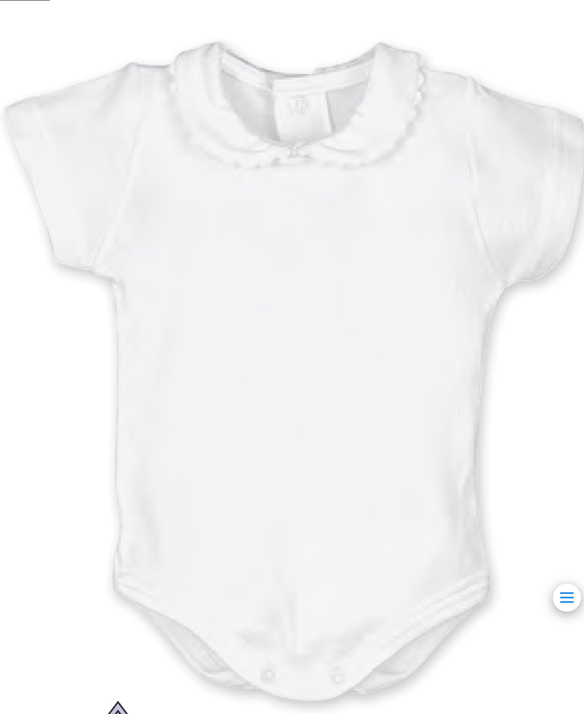 Boys Peter Pan collar vest