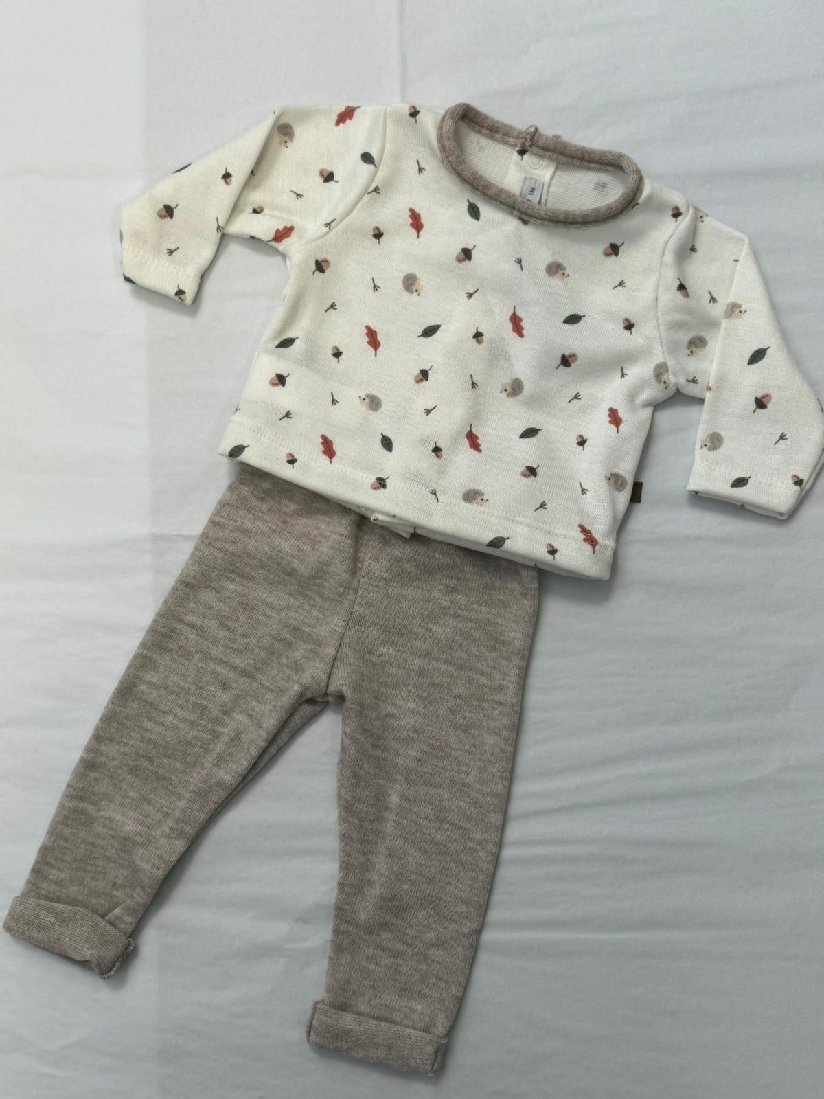 Calamaro Baby Boys Two Piece Autumn Set
