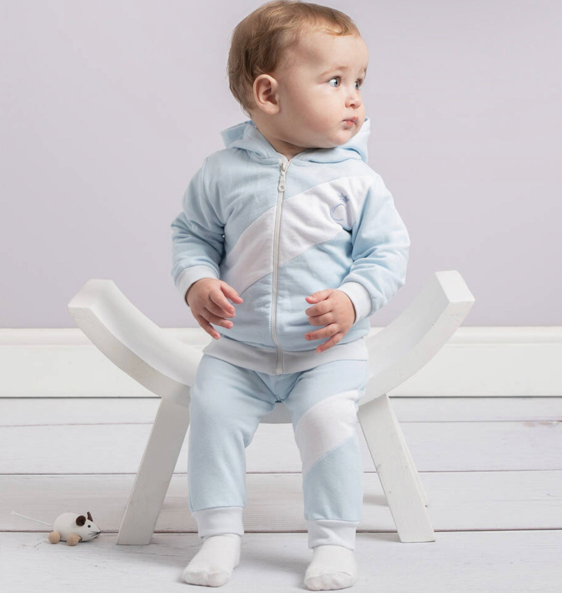 Caramelo AW23 Boys 3 Piece Hooded Tracksuit in Blue - 103156