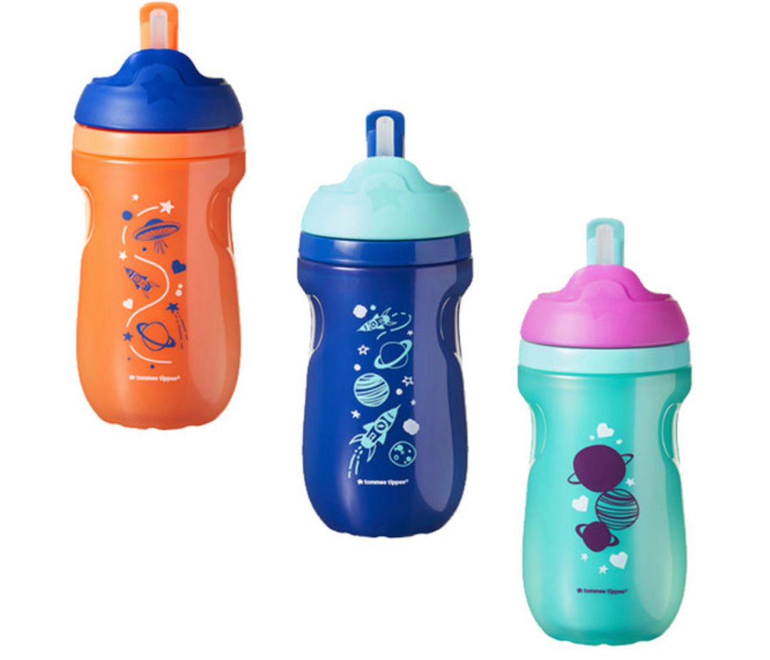 Tommee Tippee Non Spill Insulated Straw Cup 12M+