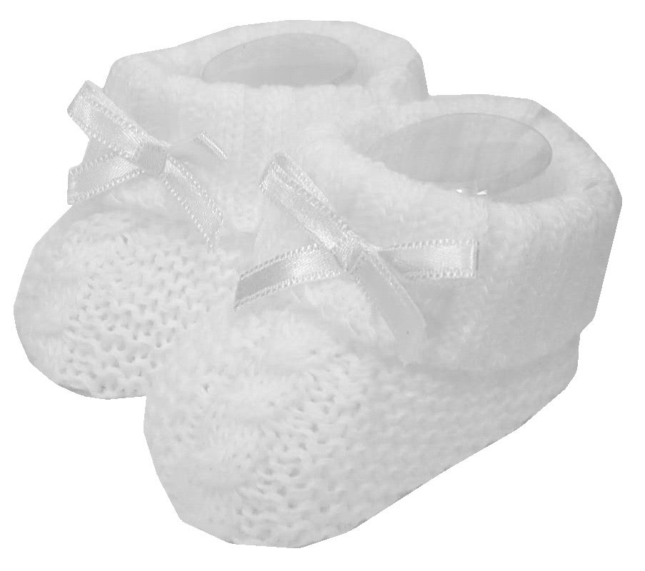 Knitted Baby Booties