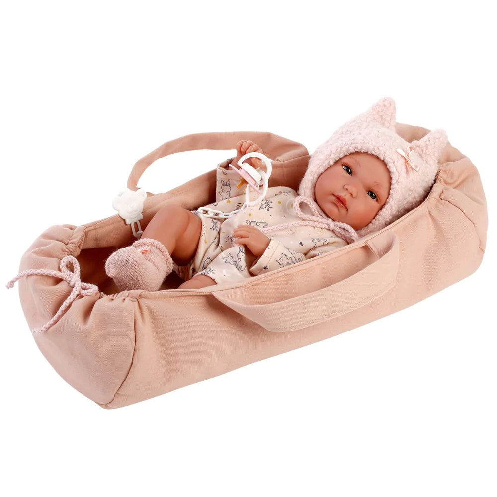 Llorens Spanish Bimba Newborn Doll & Carrycot 63572