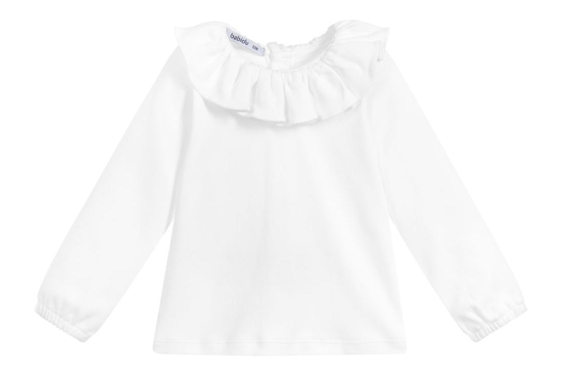 Babidu Frill Collar Top
