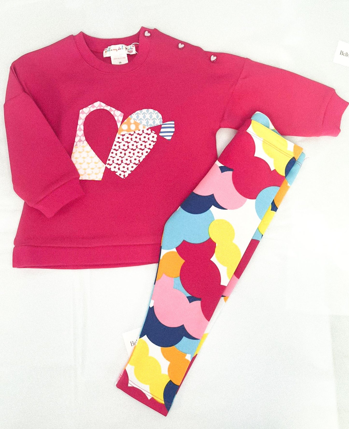 Agatha Ruiz de la Prada AW23 Girls Fuschia Leggings Set - 7121