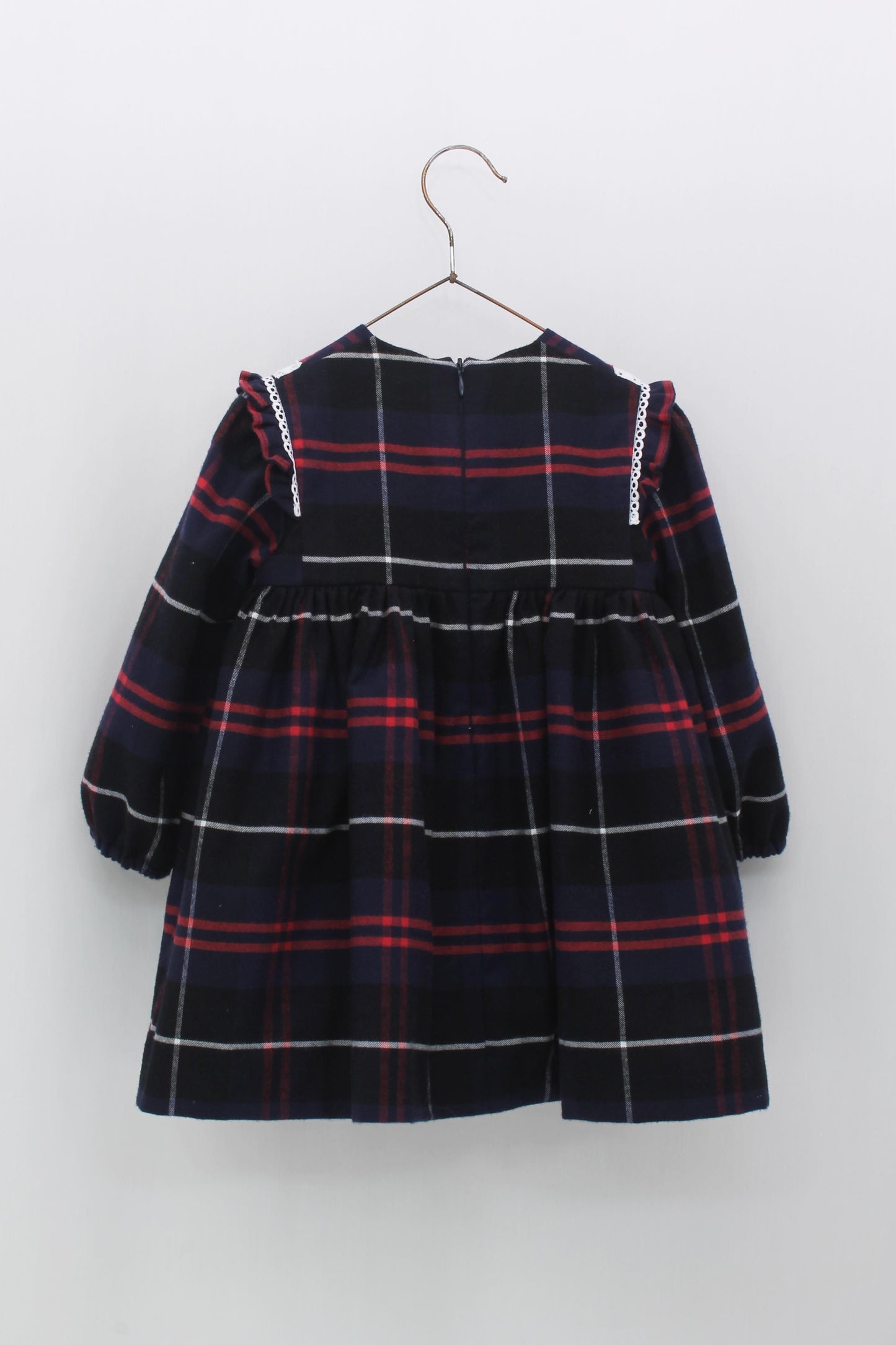 AW23 Girls Tartan Dress - 2325172