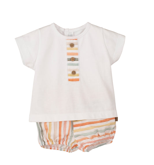 Calamaro Boys Two piece pastel set