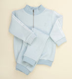 Caramelo AW23 Boys Quarter Zip Tracksuit in Blue - 1031137
