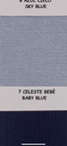 Rahigo SS24 Baby blue & Cream socks