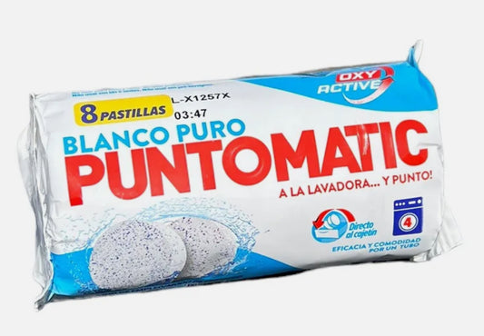 Blanco Puntomatic white tablets 8 per pack