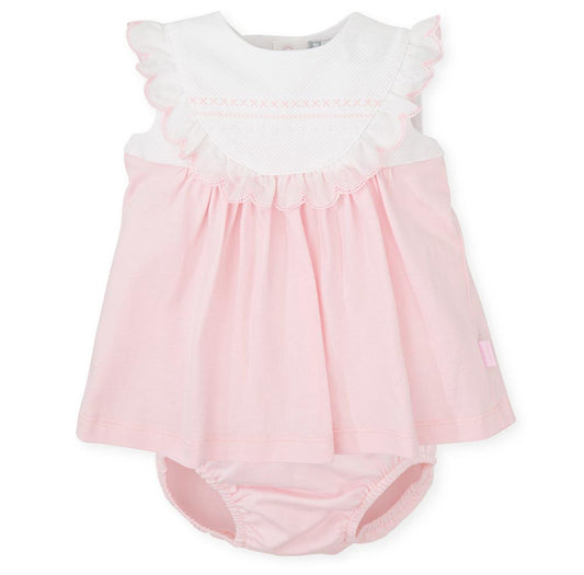 Tutto Piccolo - Pink Dress & Bloomers -7781