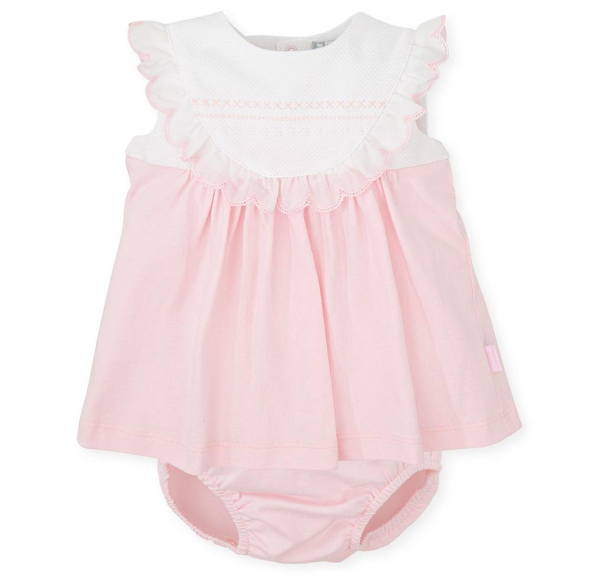 Tutto Piccolo - Pink Dress & Bloomers -7781