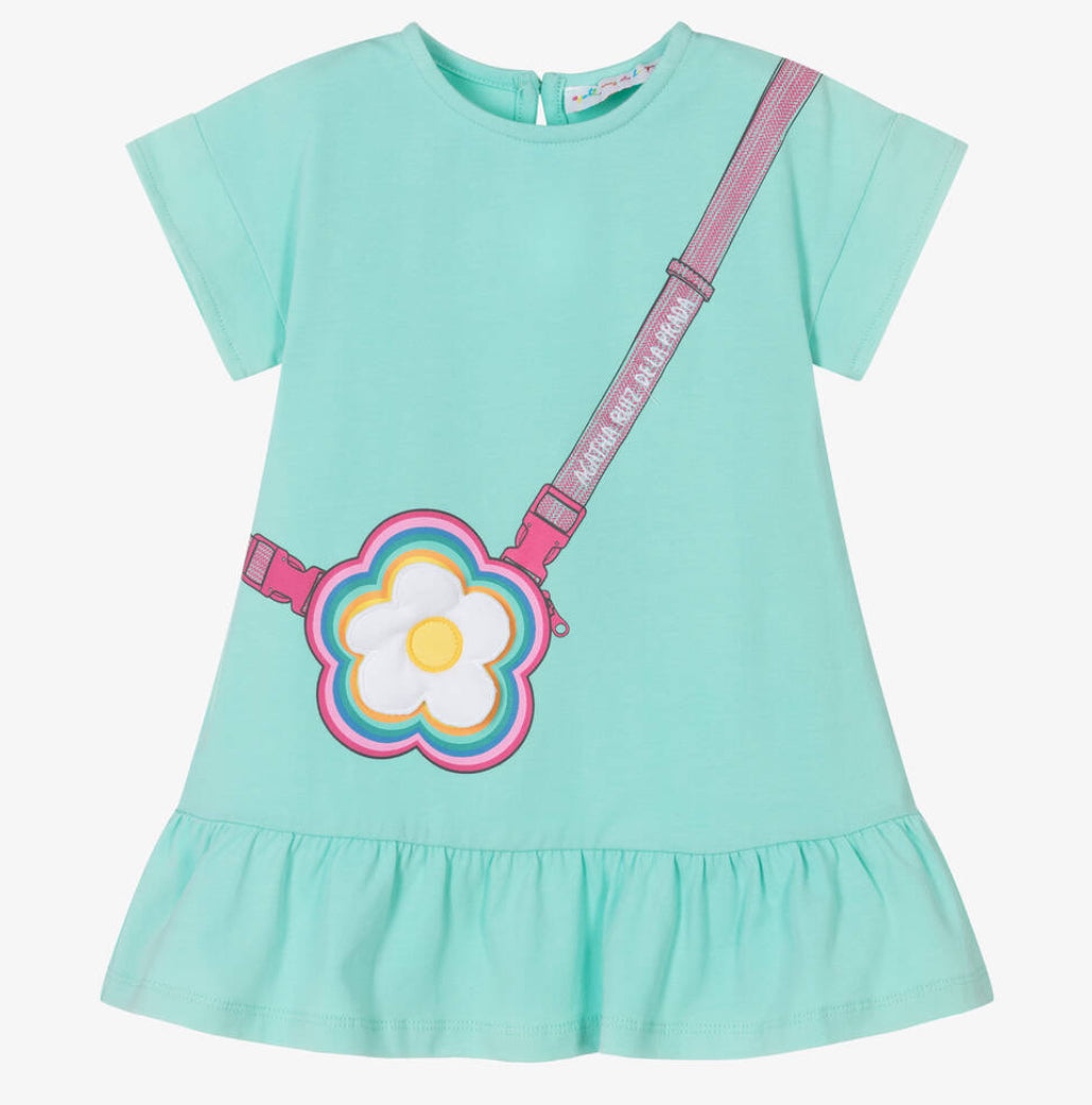 Agatha Ruiz De La Prada Plantas Dress - sea green