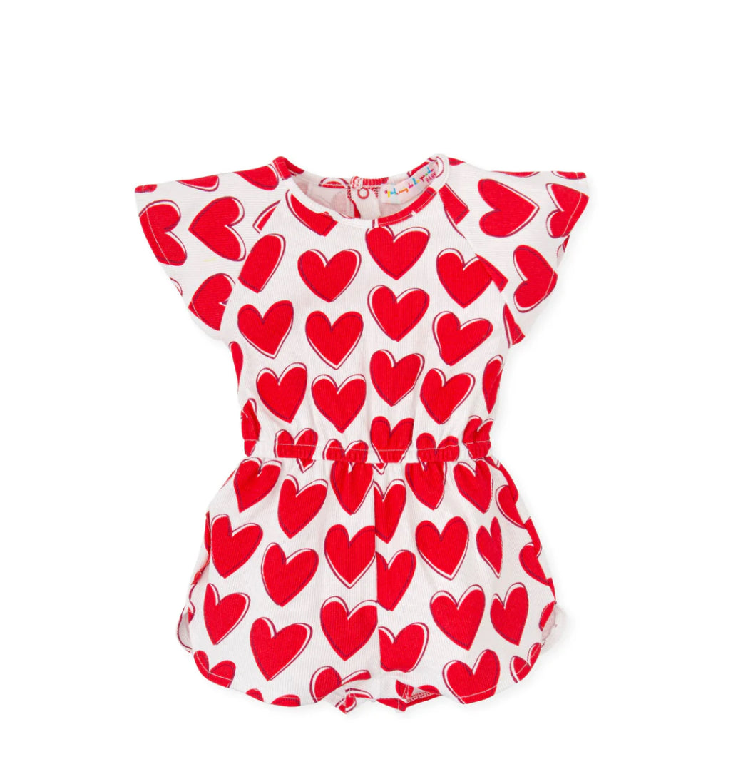 Agatha Ruiz De La Prada Queen Of Hearts Playsuit