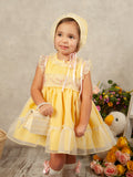 Yellow Organza Dress - VE/24-01