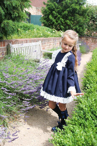The Valencia Collection Dress in Navy