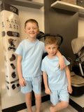 Boys Shorts Set in Blue