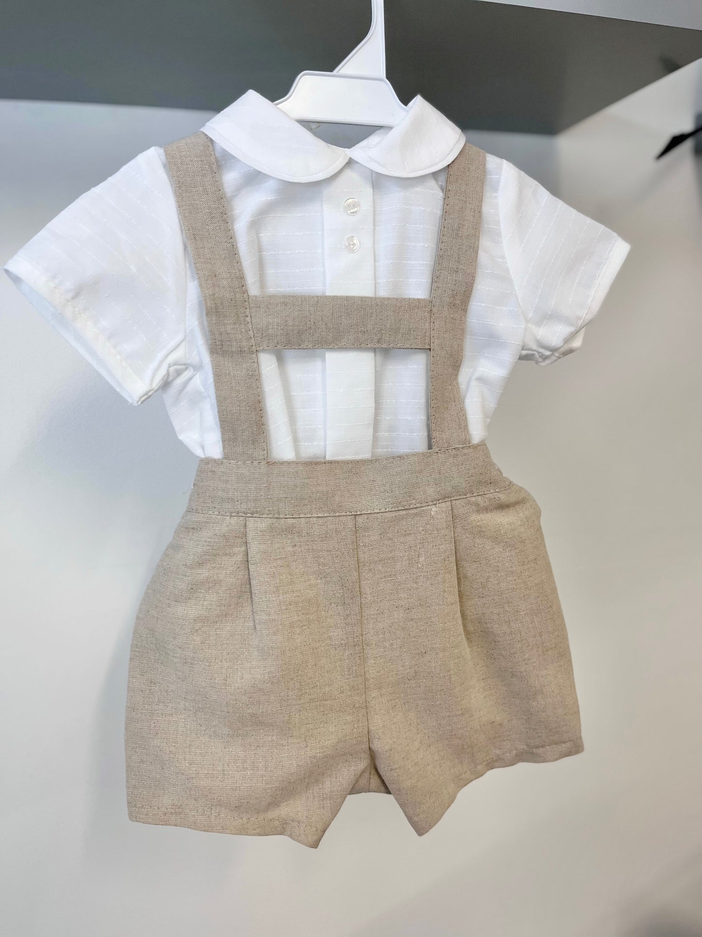 BabyFerr SS23 Boys Neutrals H-Bar Set