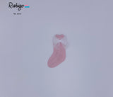 Rahigo SS22 Tulle Bow Socks in Pink/White - 22114