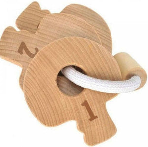 Bambino by Juliana Wooden Key Toy