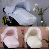 Spanish Car Seat Footmuff & Hood Universal or Doona - Carla Nube Luna
