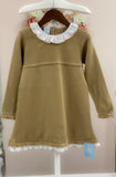 Granlei Knitted Dress with Frill Collar 4y to 8y