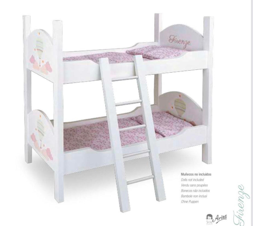 Spanish Wooden Dolls Bunkbed