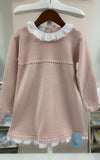 Granlei Knitted Dress with Frill Collar 4y to 8y
