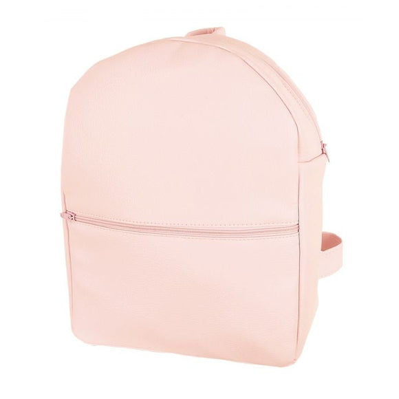 Modin Leatherette Backpack - Pink
