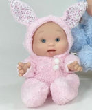 Nines D’Onil Bunny Doll in Pink, Blue or Beige 26cm