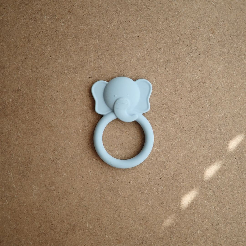 Mushie Teether Elephant Cloud