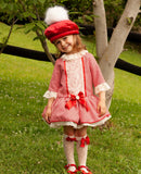 Sonata Red Drop Waist Dress IN22-03