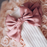 Petit Maison Kids Abigail Satin Bow Socks - In Various Colours