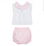 Babidu Giraffes Collection - Frill Neck Jam Pants Sets