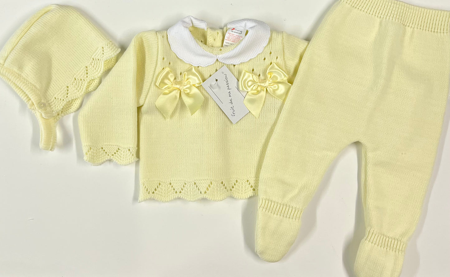 Baby Girls Knitted 3 Piece Sets