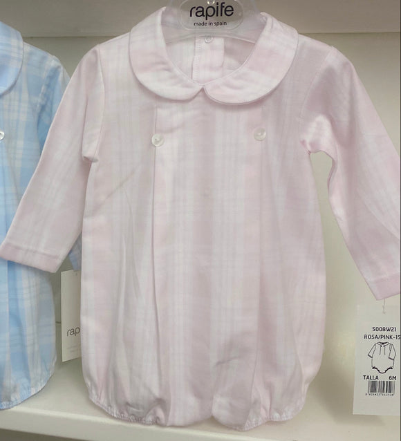 Rapife Romper Pink Check - 5008