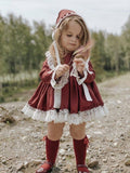 The Valencia Collection Dress in Burgundy