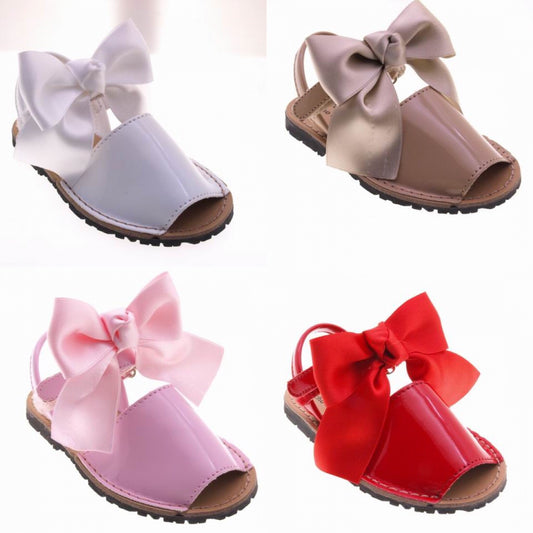 Girls Angelito Bow Sandals