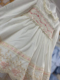 Sonata White Natalie Dress with Pink