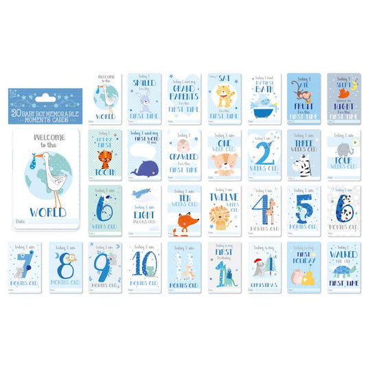 Baby Moments Cards - Boy