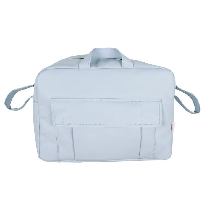 Modin Leatherette Front Pocket Changing Bag - Blue