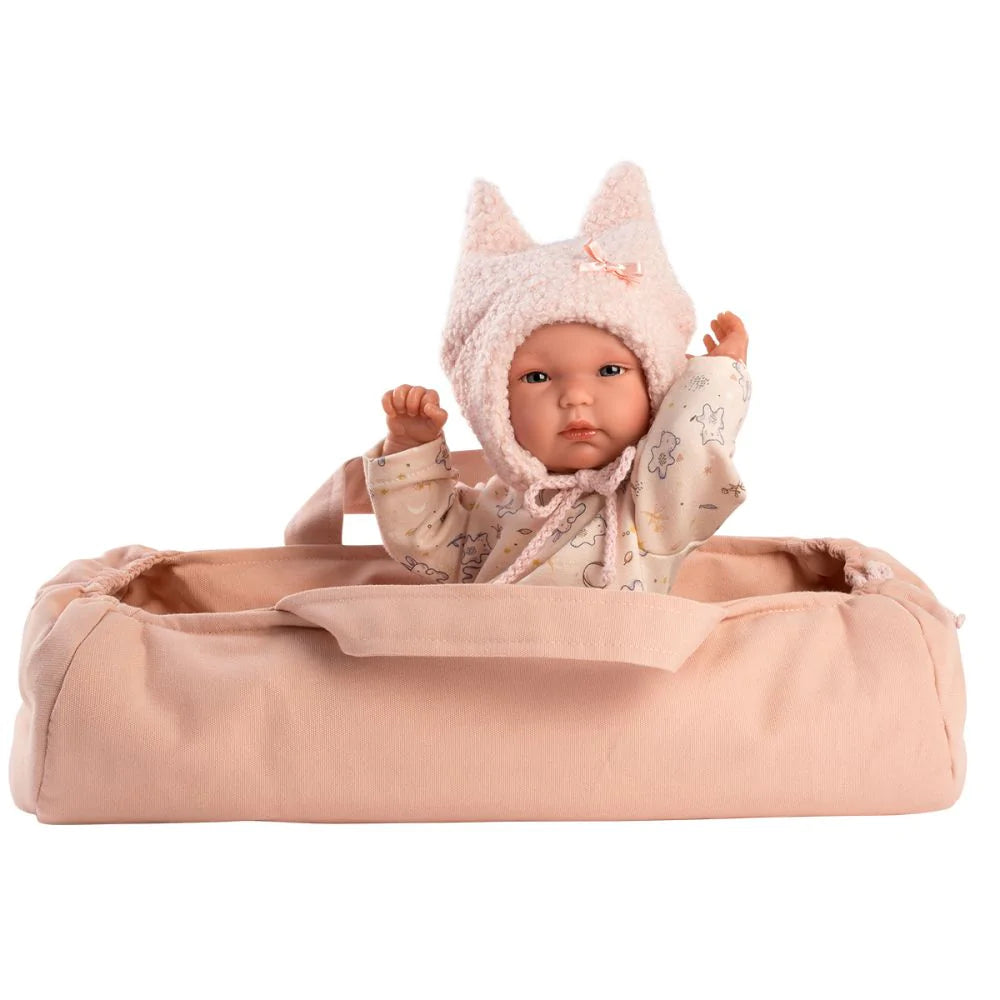 Llorens Spanish Bimba Newborn Doll & Carrycot 63572