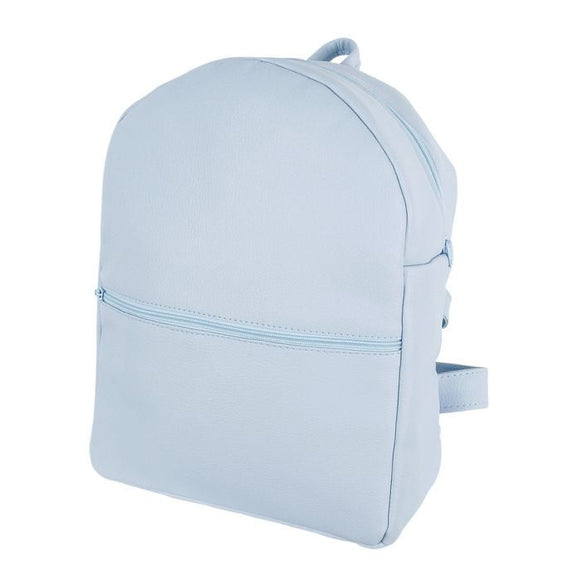Modin Leatherette Backpack - Blue