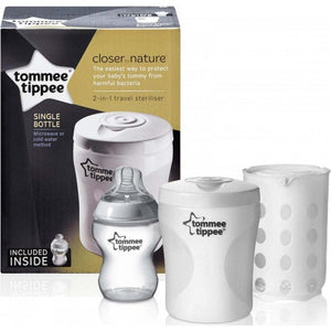Tommee Tippee Closer to Nature 2 in 1 Travel Steriliser