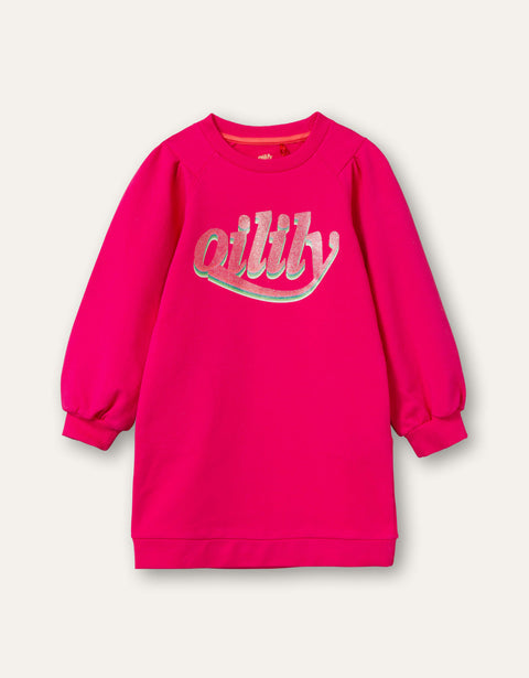 Oilily AW22 Dobby Sweat Logo Dress