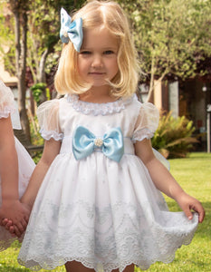 Sonata Blue Details Dress VE22-30