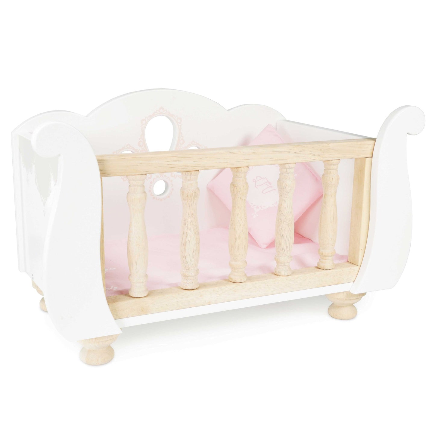 Le Toy Van Doll Sleigh Cot & Crib