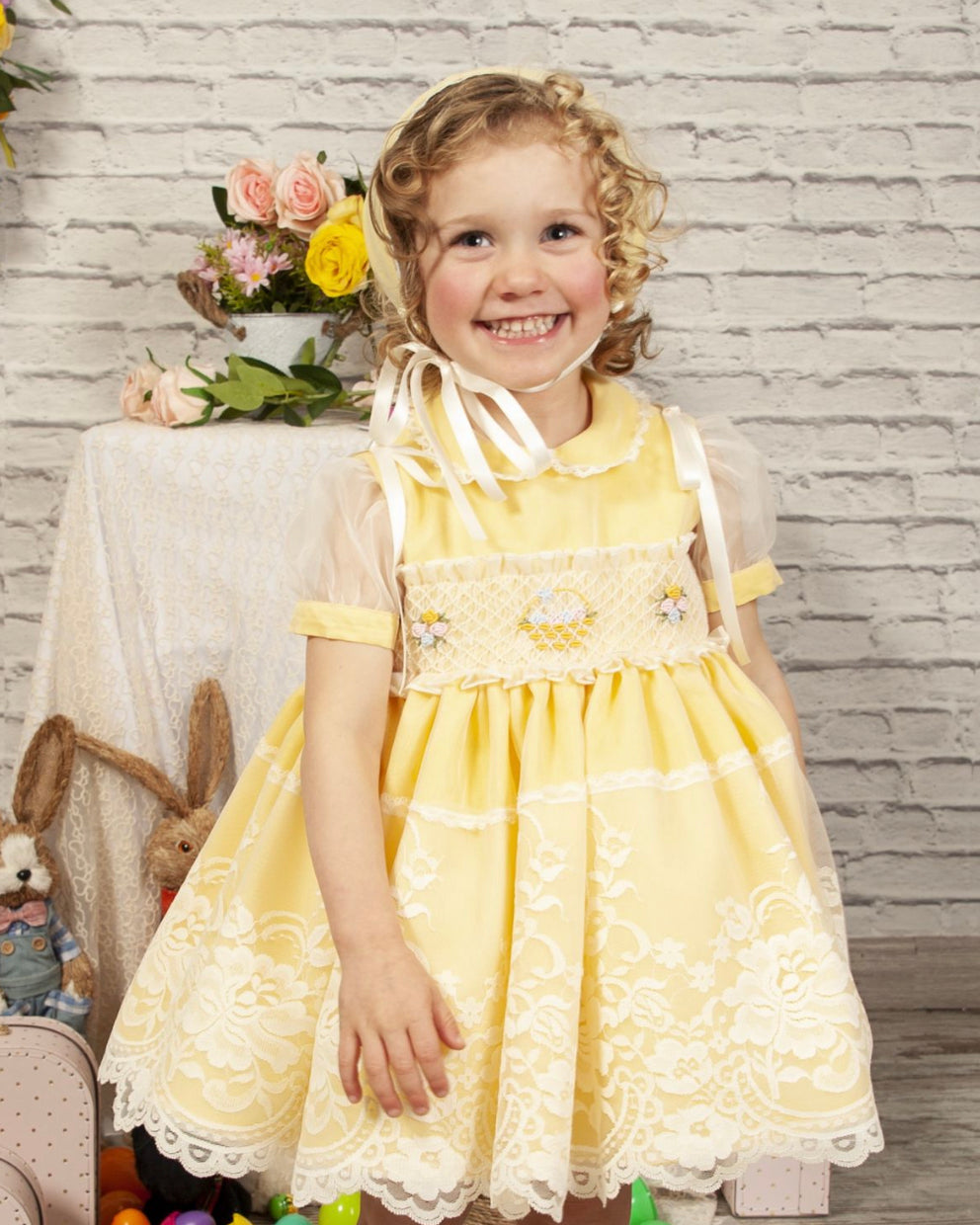 Little girl best sale lemon dress