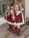 The Valencia Collection Dress in Burgundy