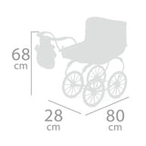 DeCuevas Vintage Doll Pram Niza Collection 87046