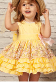 Sonata Lemon/Pink Dress VE22-03